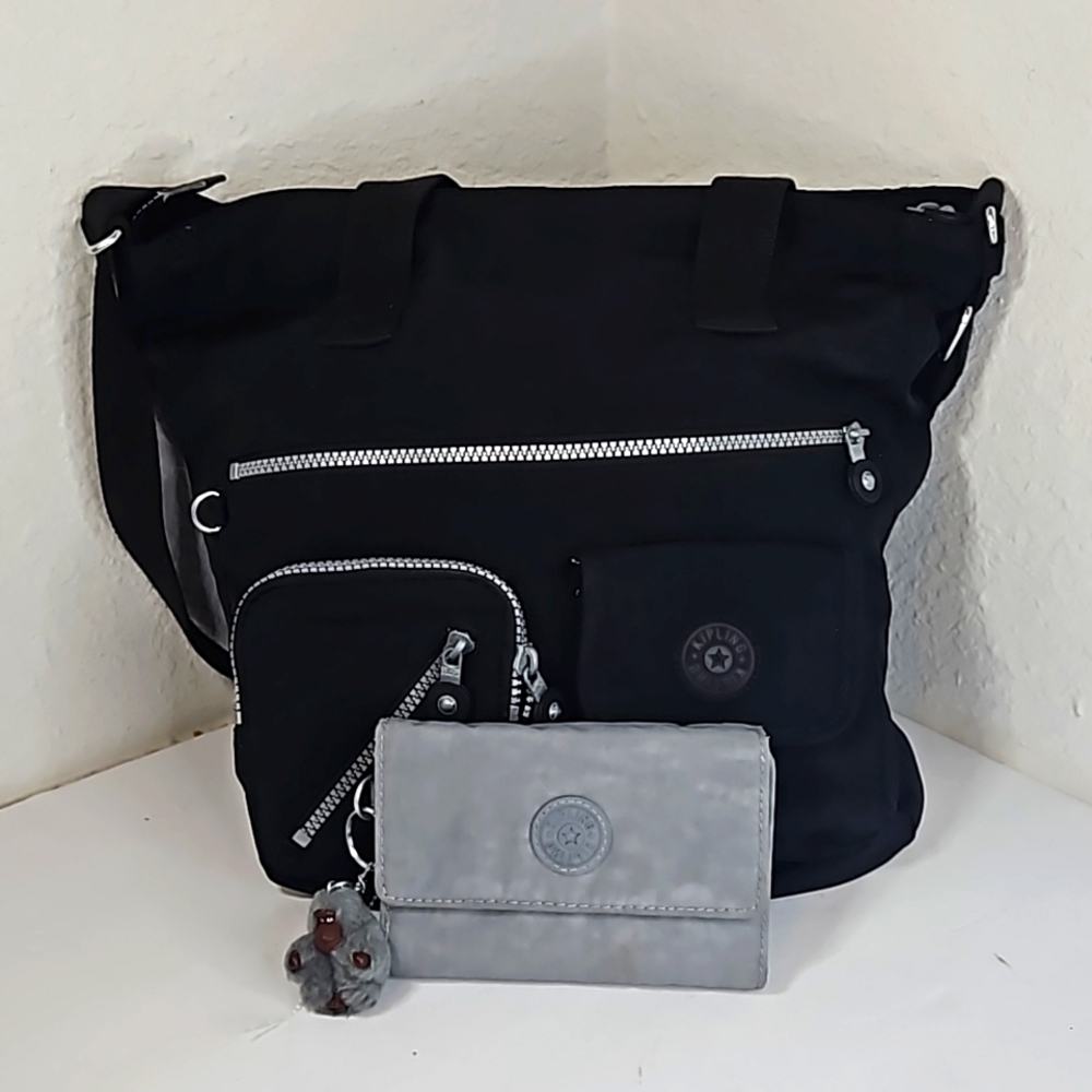 Flash Sale!!! Authentic Kipling Bundle Bag and wallet